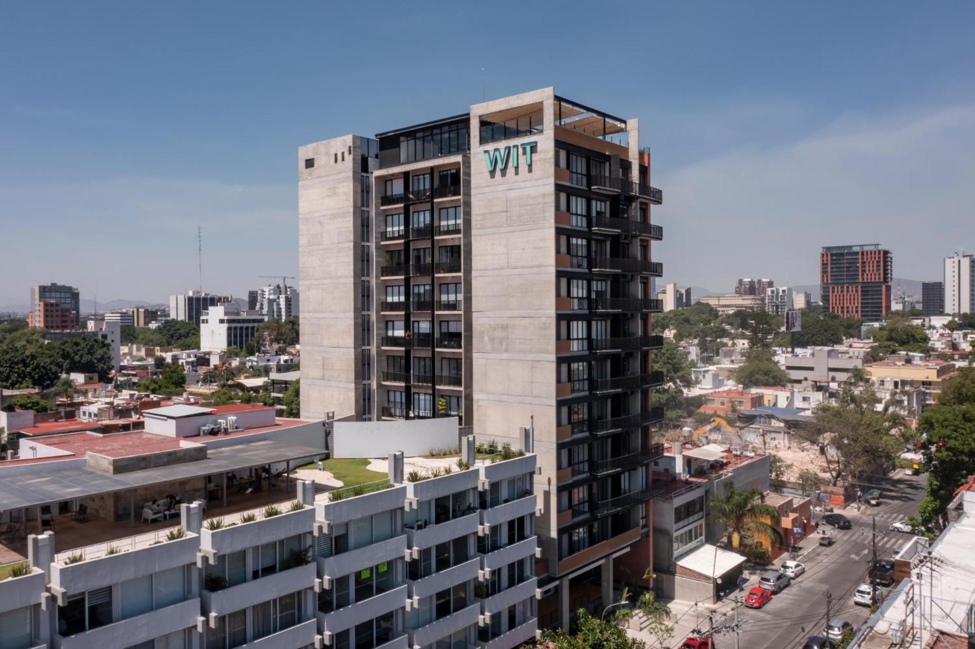 Galeria Flat Rooftop Pool Witgdl กัวดาลาฮารา ภายนอก รูปภาพ