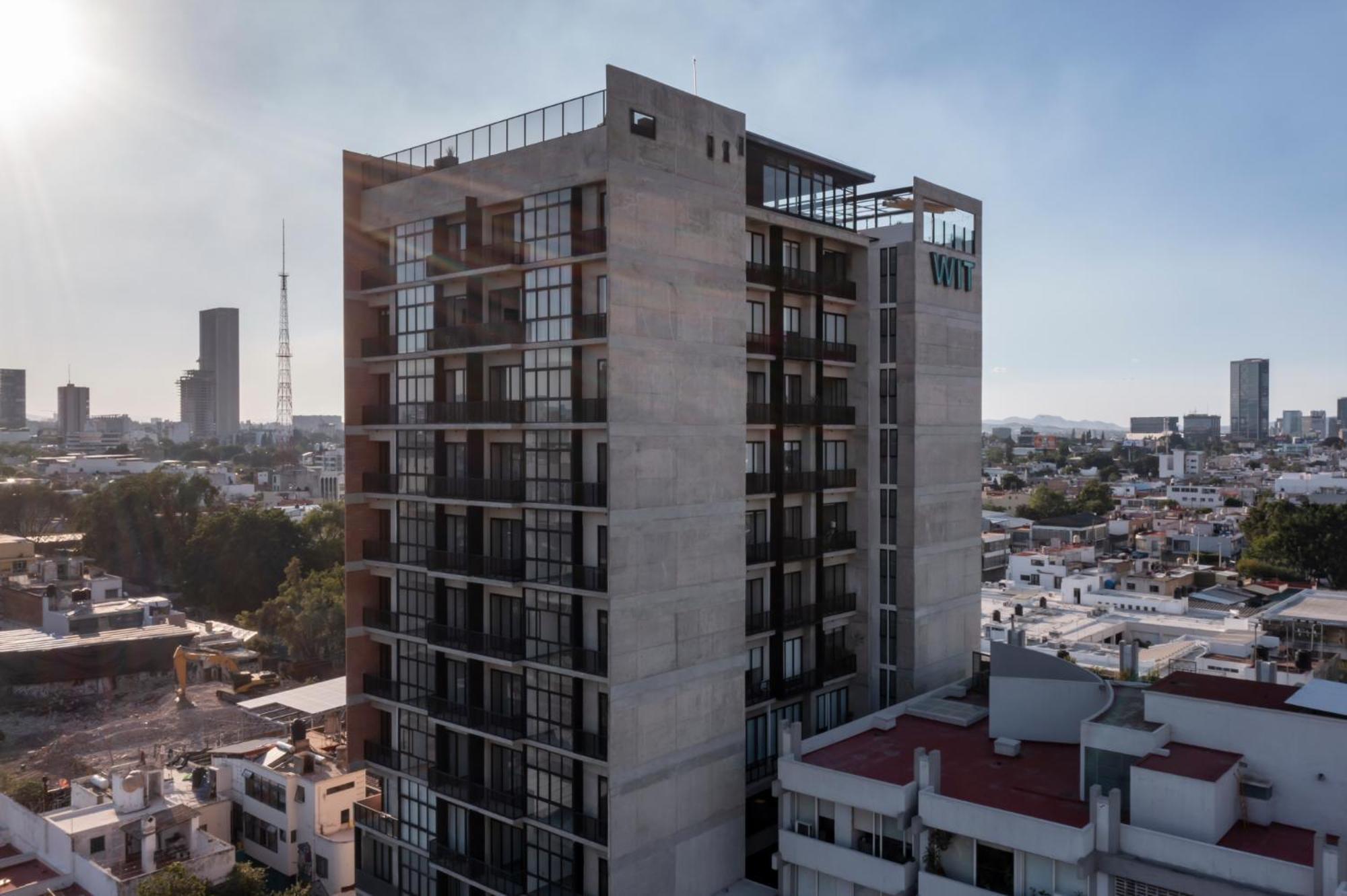 Galeria Flat Rooftop Pool Witgdl กัวดาลาฮารา ภายนอก รูปภาพ