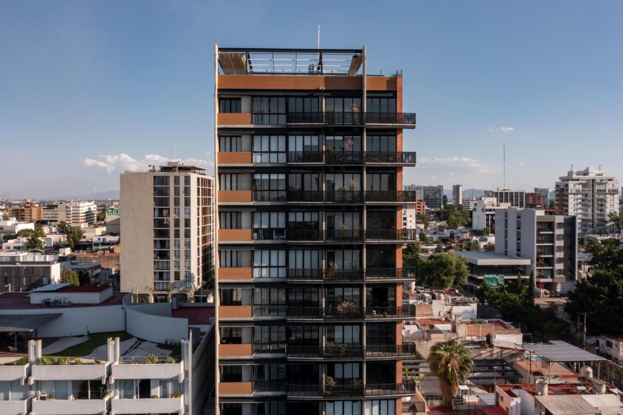 Galeria Flat Rooftop Pool Witgdl กัวดาลาฮารา ภายนอก รูปภาพ