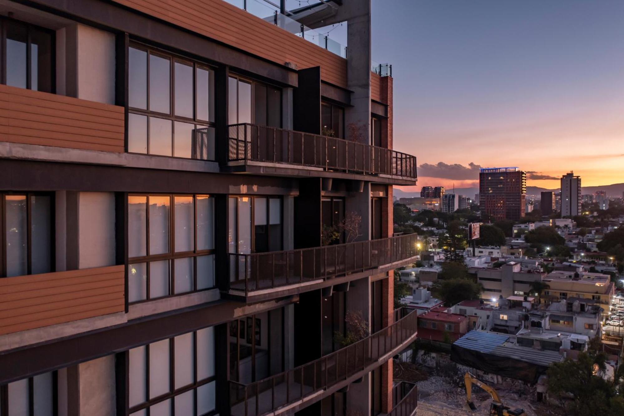 Galeria Flat Rooftop Pool Witgdl กัวดาลาฮารา ภายนอก รูปภาพ