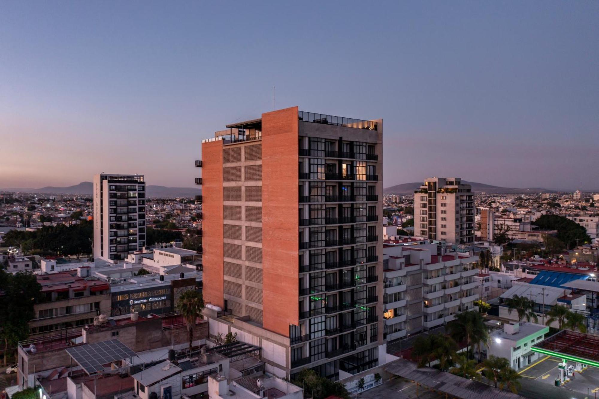 Galeria Flat Rooftop Pool Witgdl กัวดาลาฮารา ภายนอก รูปภาพ