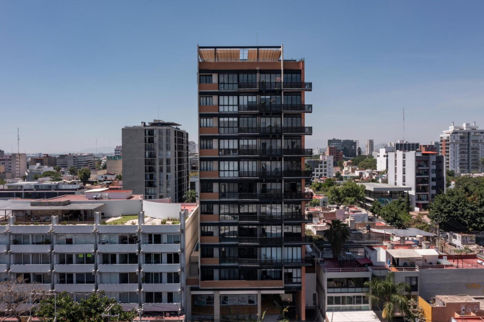 Galeria Flat Rooftop Pool Witgdl กัวดาลาฮารา ภายนอก รูปภาพ