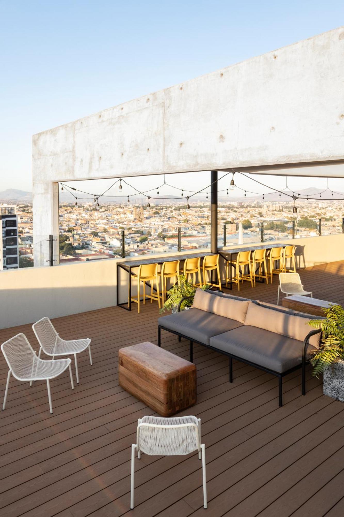 Galeria Flat Rooftop Pool Witgdl กัวดาลาฮารา ภายนอก รูปภาพ